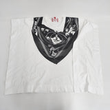 Vivienne Westwood Red Label ORB バンダナプリント スクエア 16-12-3210198 サイズ00 半袖Ｔシャツ カットソー ホワイト レディース ヴィヴィアンウエストウッドレッドレーベル【中古】6-0525S◎