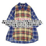 Vivienne Westwood Red Label ORB タータンチェック ブロッキング シャツ チュニック イエロー ブルー レディース ヴィヴィアンウエストウッドレッドレーベル【中古】6-0502S∞