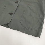 mina perhonen sarastaa ステンカラージャケット 定価71500円 サイズ36 acs2399 24SS グレー レディース ミナペルホネン【中古】5-1001M♪