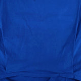 NARU コットン フレンチスリーブ 南出メリヤス Ｔシャツ カットソー ブルー レディース ナル【中古】6-0502S∞