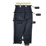 YAECA CONTEMPO 2wayパンツ クロップド M 00609 パンツ ネイビー レディース ヤエカコンテンポ【中古】5-1215G∞