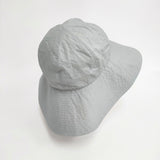 mature ha オーガニックコットン リップストップ ガーデン ハット 11cm brim 定価15950円 帽子 ハット ブルーグレー レディース マチュアーハ【中古】6-0130G◎