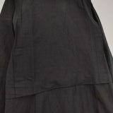 humoresque drape one piece コットンリネンドレス FS2103 ワンピース ブラック レディース ユーモレスク【中古】6-0408M∞