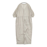 nest Robe 【UpcycleLino】バルーンスリーブサロペット 01242-1529 オールインワン 24SS ベージュ レディース ネストローブ【中古】5-1001M♪