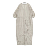 nest Robe 【UpcycleLino】バルーンスリーブサロペット 01242-1529 オールインワン 24SS ベージュ レディース ネストローブ【中古】5-1001M♪
