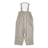 nest Robe ブラックリネンコクーンサロペット 01234-1435 定価31900円 サロペット 23AW ベージュ レディース ネストローブ【中古】5-1001M♪
