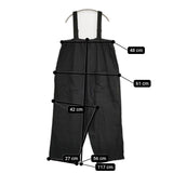 nest Robe ブラックリネンコクーンサロペット 01234-1435 定価31900円 サロペット 23AW ブラック レディース ネストローブ【中古】5-1001M♪