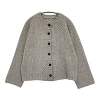 nest Robe ウールツイードニットカーディガン 定価28600円 01233-1037