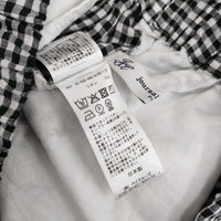 JOURNAL STANDARD LUXE リネンチェックイージーパンツ 定価22000円 25SS ブラック レディース ジャーナルスタンダード ラックス【中古】5-1001M♪