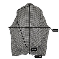 JOURNAL STANDARD LUXE リネンチェックジャケット 定37400円 25SS ブラック ホワイト レディース ジャーナルスタンダードラックス【中古】5-1001M♪