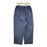 nest Robe 01213-1078 コットンリネンダンガリー サスペンダー パンツ 21AW ブルー レディース ネストローブ【中古】5-1215G∞