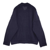 NEST ROBE CONFECT ペルーハンドニットジャケット 02234-0002 カーディガン 22AW ネイビー メンズ ネストローブコンフェクト【中古】5-1026T♪