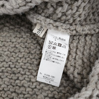 nest Robe ペルーボッブルニットベスト 01244-1061 Vネック ベスト 24AW グレー レディース ネストローブ【中古】5-1001T♪