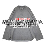 EEL STEPS別注 E-21415STP Charcoal Henry L/S STEPSVer. プルオーバー チャコールヘンリー 長袖シャツ グレー メンズ イール【中古】5-1220M∞