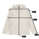 SAINT JAMES T1 フード付コットンTシャツ カットソー キナリ オフホワイト レディース セントジェームス【中古】5-1215M∞