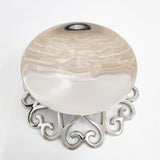 未使用品 プレート キャンドルホルダー インテリアその他 シルバー レディース【中古】6-0127G◎