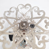 未使用品 プレート キャンドルホルダー インテリアその他 シルバー レディース【中古】6-0127G◎