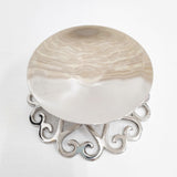 未使用品 プレート キャンドルホルダー インテリアその他 シルバー レディース【中古】6-0127G◎