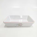 imane イマン 未使用品 イマン エマ オーブンバット 皿 ホワイト レディース【中古】6-0127G◎