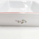 imane イマン 未使用品 イマン エマ オーブンバット 皿 ホワイト レディース【中古】6-0127G◎