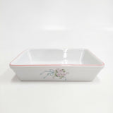 imane イマン 未使用品 イマン エマ オーブンバット 皿 ホワイト レディース【中古】6-0127G◎