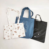 miffy 未使用品 3点セット売り トートバッグ ブルー ブラック ホワイト レディース ミッフィー【中古】6-0202G∞