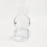 Baccarat 未使用品 miffy ミッフィー クリスタル 置物 オブジェ クリア レディース バカラ【中古】5-1001G♪