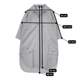 FACEMIX フェイスミックス ボンマックス 新品 ミッフィー 刺繍 プルオーバー ワンピース グレー レディース【中古】5-1215M∞