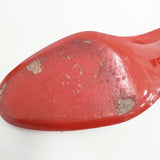 Christian Louboutin スウェード スエード リボン ヒールパンプス 35 パンプス レッド レディース クリスチャンルブタン【中古】6-0119G◎