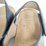 dansko Reece リース レザーサンダル サイズ35 6024470200 サンダル ブラック レディース ダンスコ【中古】6-0426S◎