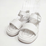 Clarks Alda Strap アルダストラップ サイズUK3 サンダル ホワイト レディース クラークス【中古】6-0426S◎