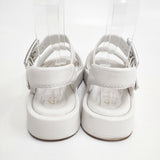 Clarks Alda Strap アルダストラップ サイズUK3 サンダル ホワイト レディース クラークス【中古】6-0426S◎