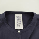 mina perhonen laundry Rosas サイズ40 LD3065 ワンピース ネイビー レディース ミナペルホネンランドリー【中古】5-1011S♪