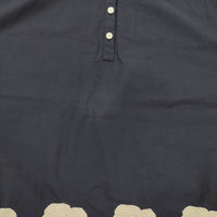 mina perhonen laundry Rosas サイズ40 LD3065 ワンピース ネイビー レディース ミナペルホネンランドリー【中古】5-1011S♪