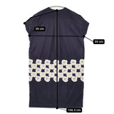 mina perhonen laundry Rosas サイズ40 LD3065 ワンピース ネイビー レディース ミナペルホネンランドリー【中古】5-1011S♪
