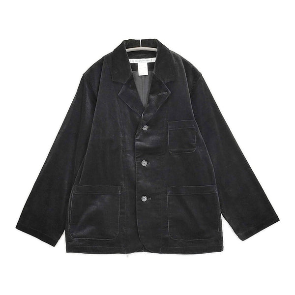 EEL ベーカリージャケット 定価30800円 E-23168 サイズXS コーデュロイ テーラードジャケット ブラック レディース イール【中古】5-1031T♪