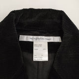 EEL ベーカリージャケット 定価30800円 E-23168 サイズXS コーデュロイ テーラードジャケット ブラック レディース イール【中古】5-1031T♪