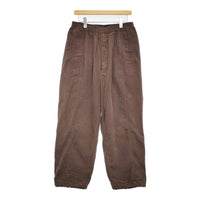 J.S Homestead 18Wコーデュロイサイドパネルトラックパンツ M 定価20900円 4AW ブラウン メンズ ジェイエスホームステッド【中古】5-1001T♪