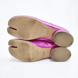 MAISON MARGIELA タビ バレリーナ 革靴 足袋 バレエシューズ サイズ36 パンプス ピンク レディース メゾンマルジェラ【中古】5-1021G◎