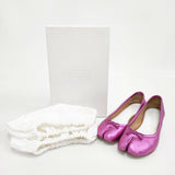 MAISON MARGIELA タビ バレリーナ 革靴 足袋 バレエシューズ サイズ36 パンプス ピンク レディース メゾンマルジェラ【中古】5-1021G◎