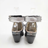 MAISON MARGIELA ウエスタン ミュール ラメ スパンコール サイズ36 ミュール シルバー レディース メゾンマルジェラ【中古】5-1021G◎