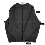 FREAK'S STORE リボン ジャガードニット 1132248902861 定価6996円 セーター ニット ブラック レディース フリークスストア【中古】5-1031T♪