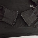 mina perhonen choucho aba8823 刺繍 長袖Ｔシャツ カットソー ロンＴ 23AW ブラック レディース ミナペルホネン【中古】5-1215M∞