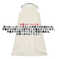Yoli simple sleeveless シンプルスリーブレスワンピース 定価37400円 YL-OP16-25SS サイズ01 25SS キナリ レディース ヨリ【中古】5-1001S♪