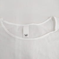 Yoli simple シンプルワンピース 定価30800円 YL-OP15-25SS サイズ01 ワンピース 25SS ホワイト レディース ヨリ【中古】5-1001M♪
