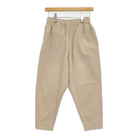 Yoli cotton tapered pants 定価30800円 YL-PT14-25SS サイズ01 イージー テーパード パンツ 25SS ベージュ レディース ヨリ【中古】5-1001M♪