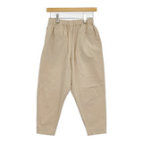 Yoli cotton tapered pants 定価30800円 YL-PT14-25SS サイズ01 イージー テーパード パンツ 25SS ベージュ レディース ヨリ【中古】5-1001M♪