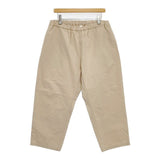 Yoli YL-PT07-22SS Cotton eazy pants 定価31900円 コットンイージー パンツ 22SS ベージュ レディース ヨリ【中古】6-0107G∞