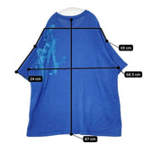 FACETASM PAINTED BIG SWEATER コットンビッグニット セーター ニット ブルー メンズ ファセッタズム【中古】5-1124M∞