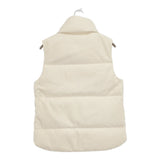 theory NURVE LERATONA 01-5302015 サイズS ウール ダウンベスト アイボリー レディース セオリー【中古】5-1031T♪